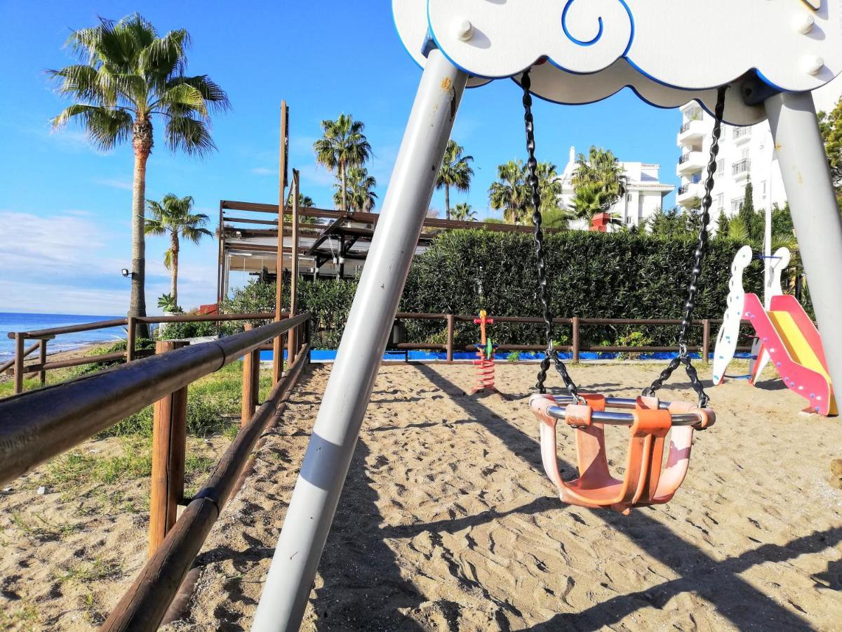 Apartamento Mar Azul, Primera Linea De Playa Sitio de Calahonda 外观 照片