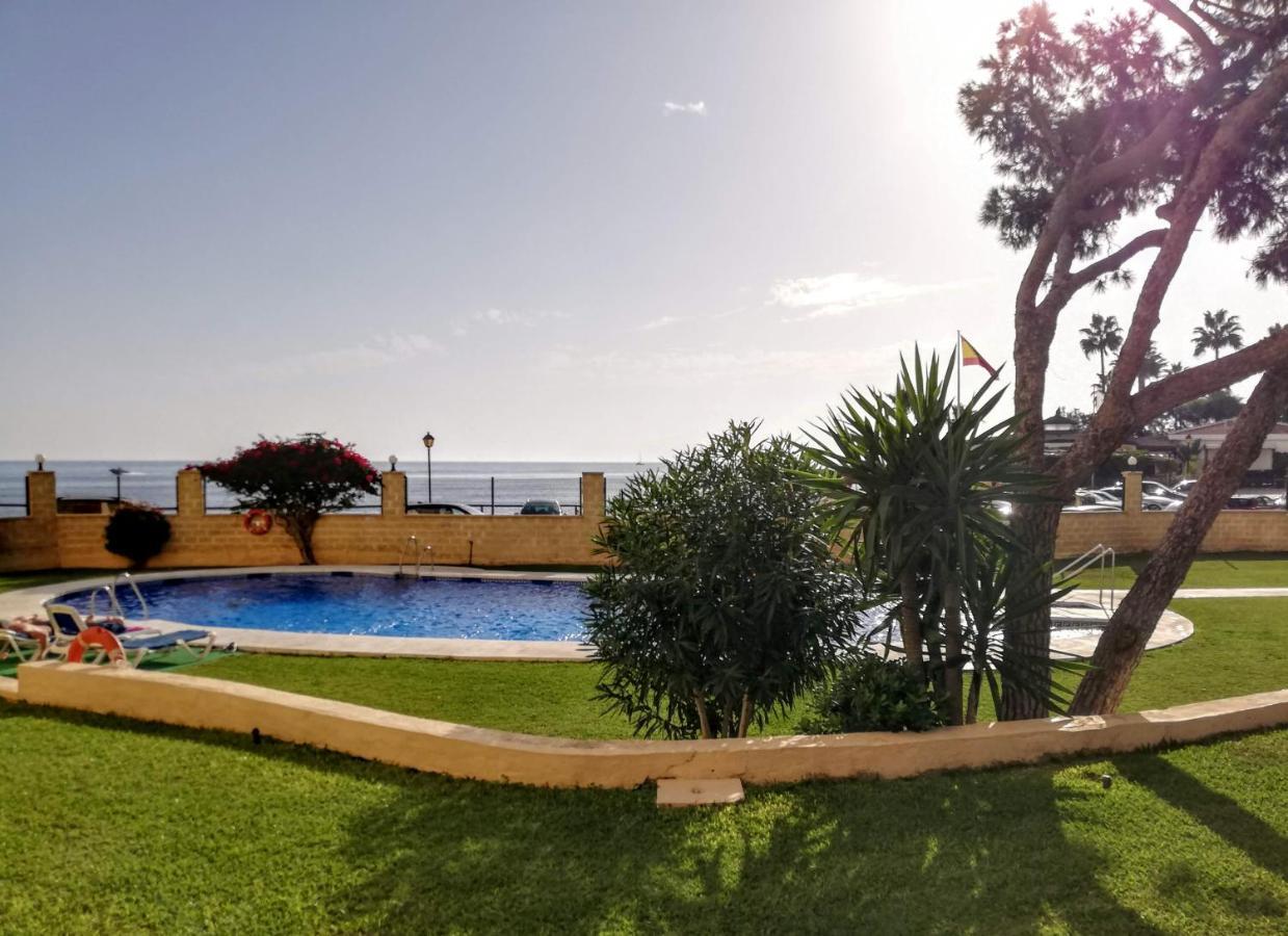 Apartamento Mar Azul, Primera Linea De Playa Sitio de Calahonda 外观 照片