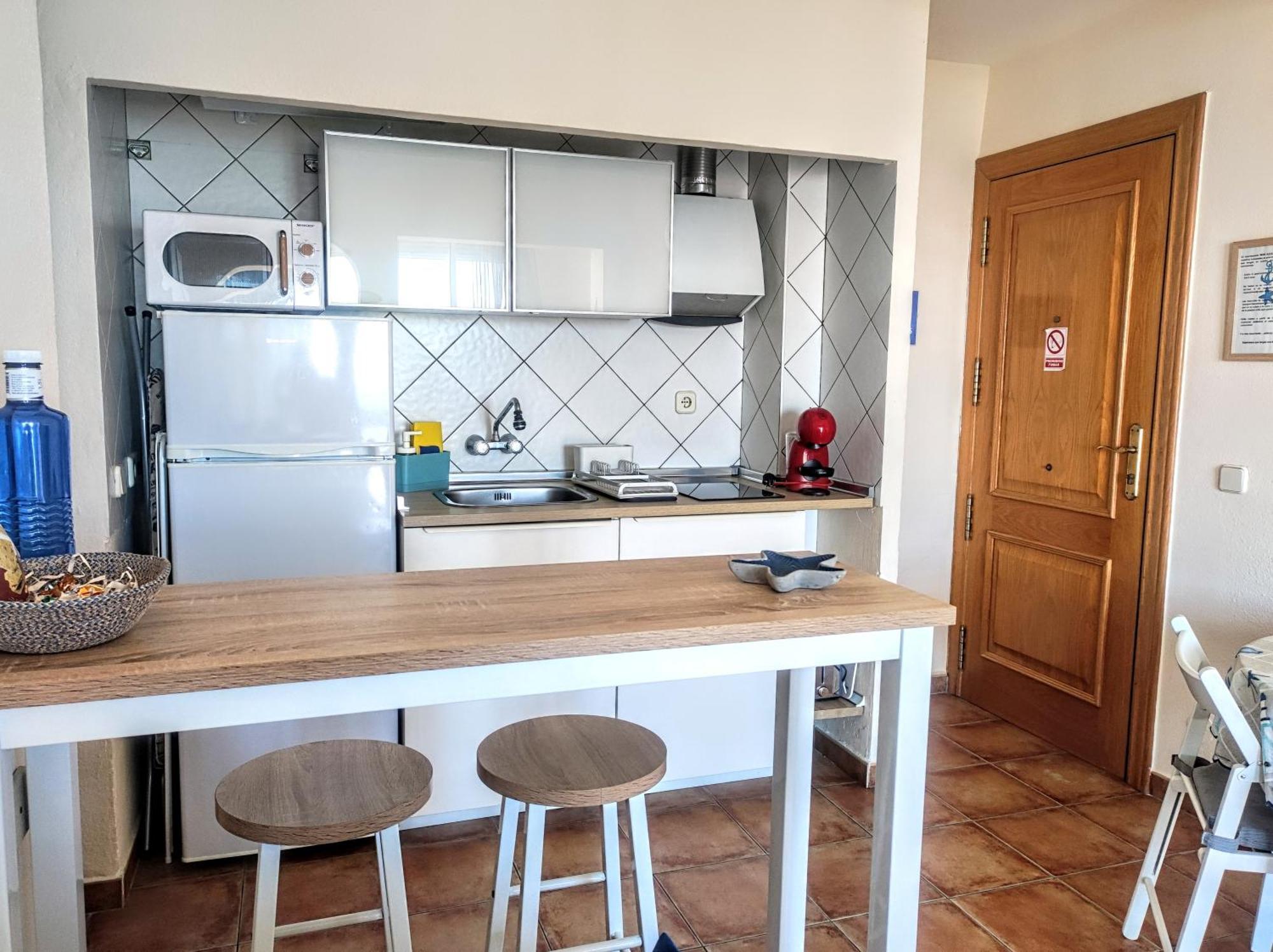 Apartamento Mar Azul, Primera Linea De Playa Sitio de Calahonda 外观 照片